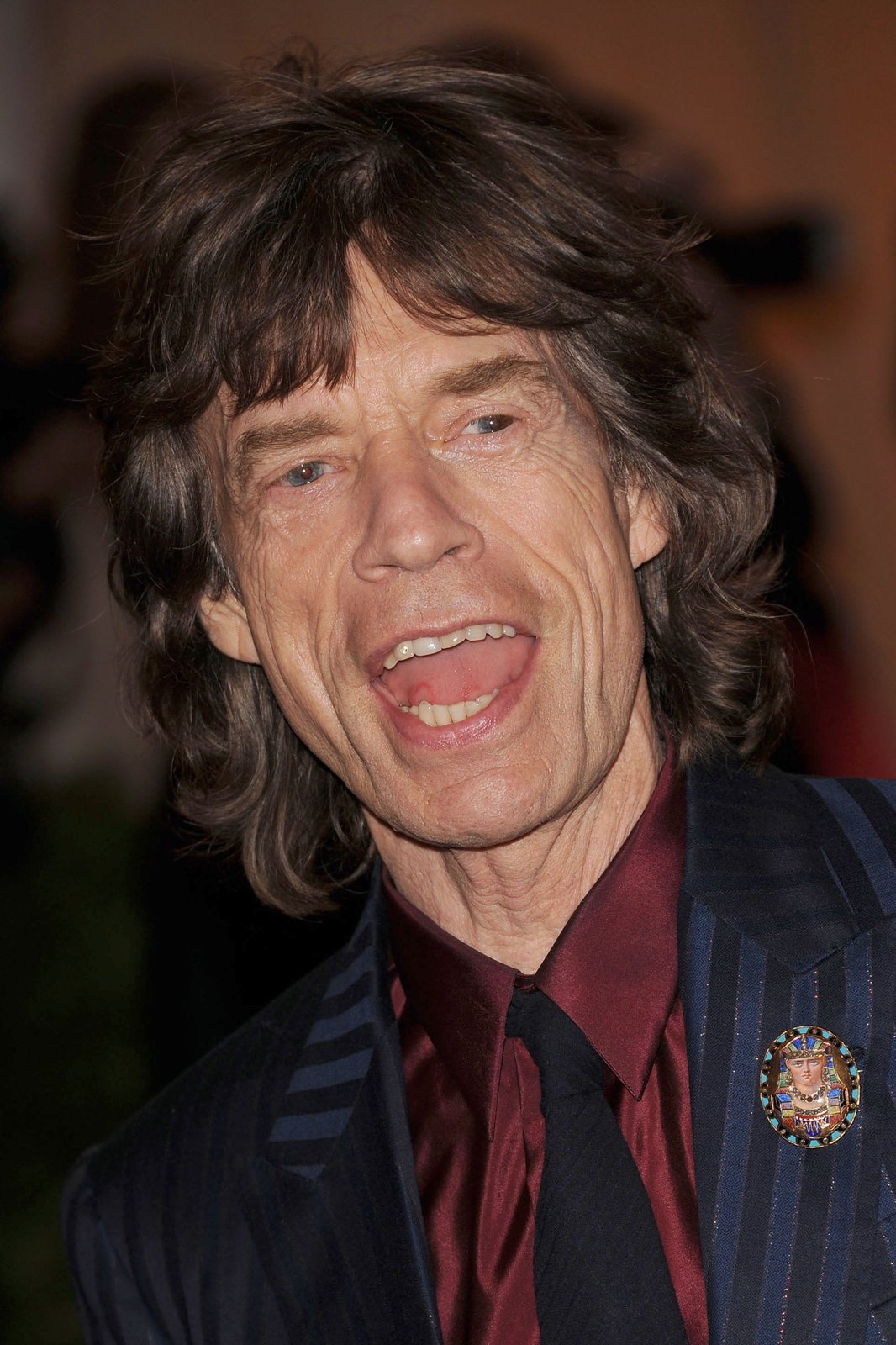 Mick Jagger (68), zpěvák