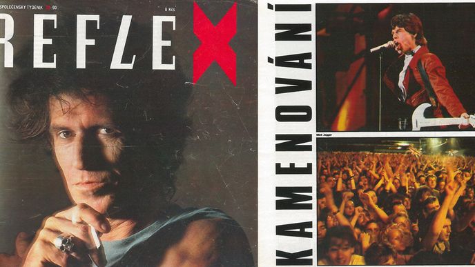 Reflex před 25 lety: Koncert Rolling Stones v Praze