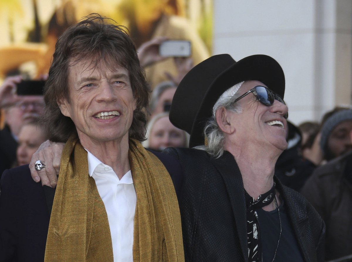 Na zahájení výstavy dorazili i Mick Jagger a Keith Richards
