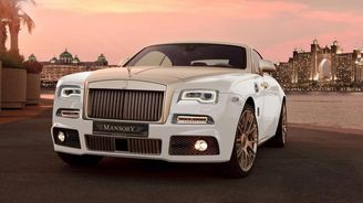 Rolls-Royce Wraith dostal od Mansory vyšší výkon a také více zlata