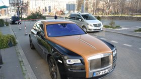Rolls-Royce Ghost Rostislava Zorikova s českou SPZ