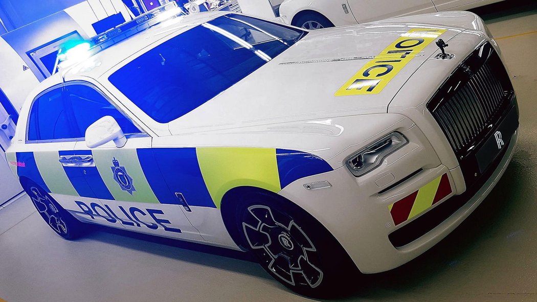 Policejní Rolls-Royce Ghost