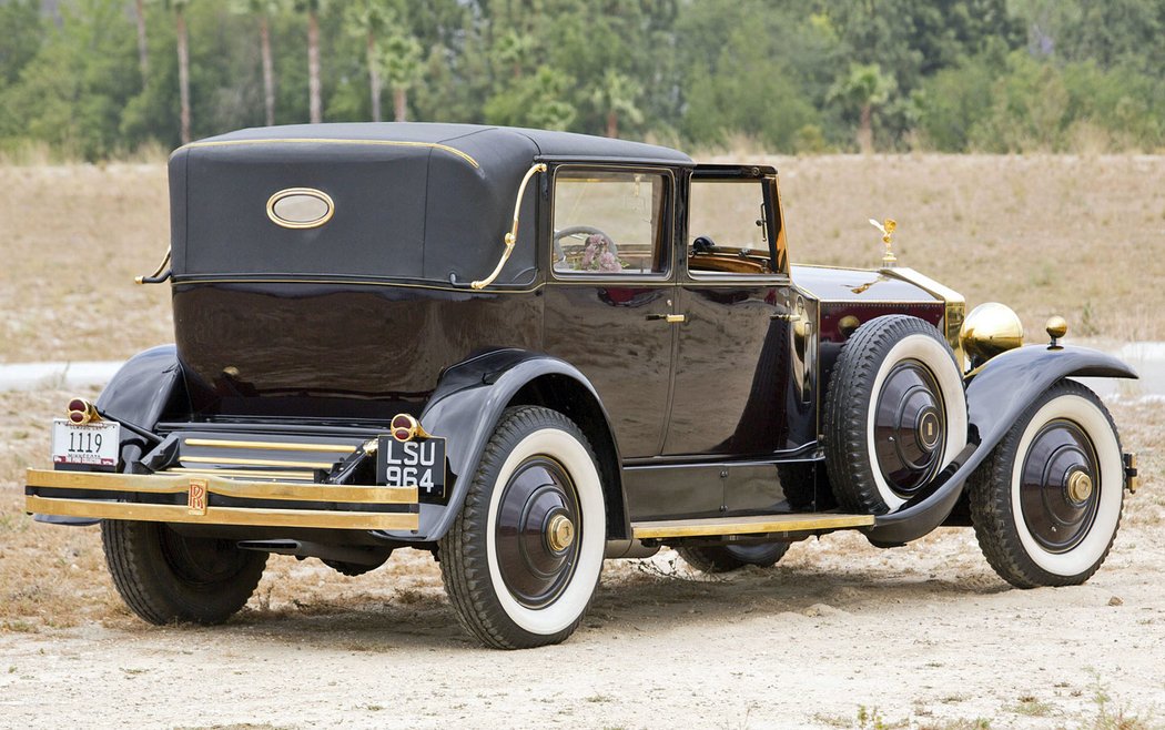 Rolls-Royce Phantom I Marlborough Landaulet by Brewster 1931