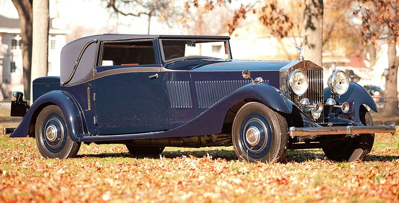 Rolls-Royce Phantom II Continental Sedanca Coupe by Gurney Nutting 1933