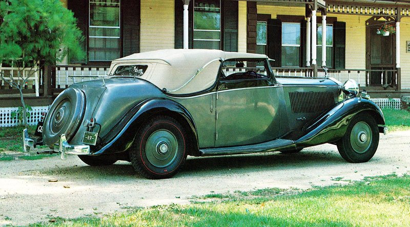 Rolls-Royce Phantom III Drophead Coupe by Freestone & Webb 1936