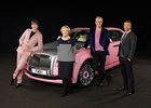 Růžový Rolls-Royce Ghost pomůže v boji s rakovinou