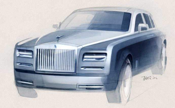 Rolls-Royce Phantom: Nová generace také jako plug-in hybrid