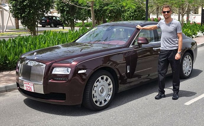 Jenson Button je ambasadorem značky Rolls-Royce