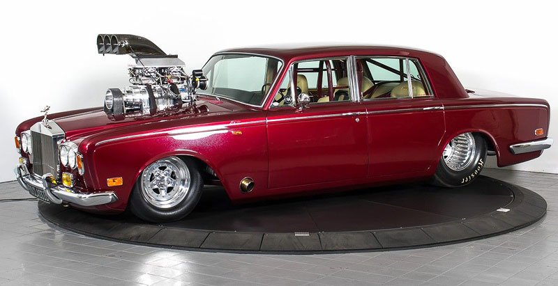 Dragster Rolls-Royce Silver Shadow