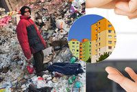 Romové shánějí byt: Televize v zastavárně i plošné „ne“ všem