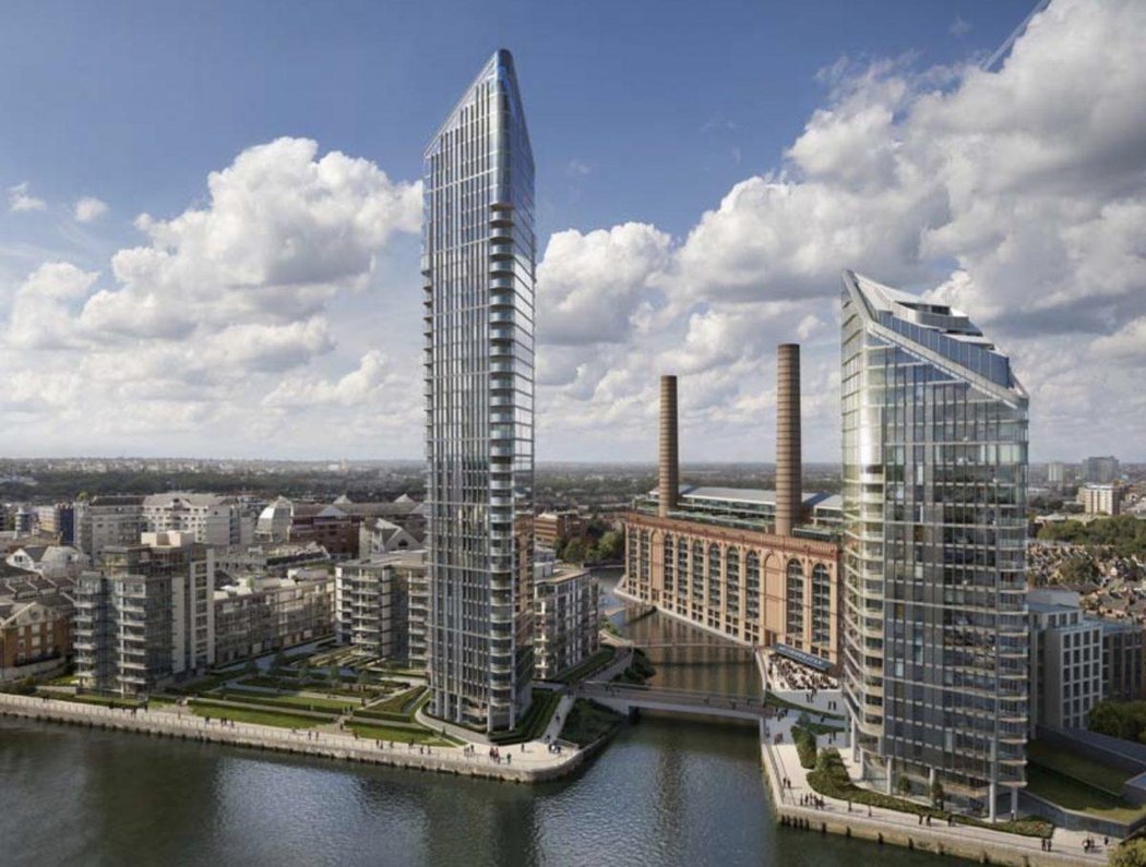 Luxusní penthouse se nachází v projektu Chelsea Waterfront.