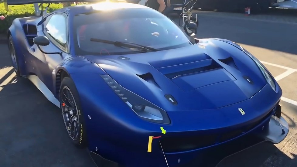 Abramovičovo Ferrari 488 GT3