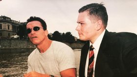 Roman Anton a Arnold Schwarzenegger