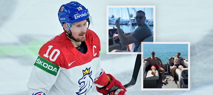 Hokejový útočník Roman Červenka si užívá život ve Švýcarsku.