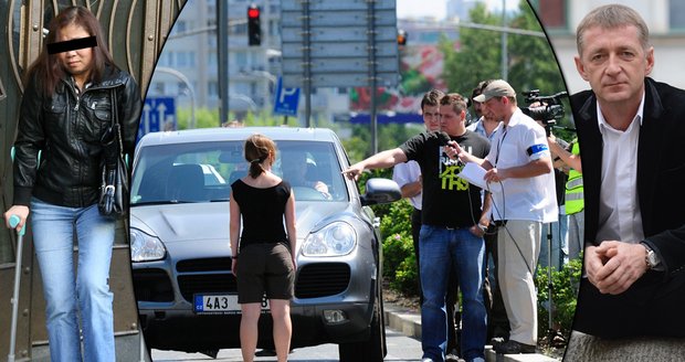 Janoušek po nehodě volal milence: Nějaká cigoška mi hodila šipku na kapotu