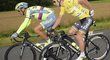 Roman Kreuziger a Peter Sagan na Tour de France