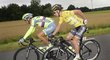 Roman Kreuziger a Peter Sagan na Tour de France