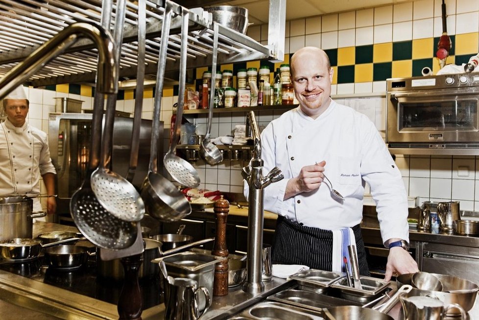 Roman Paulus, šéfkuchař „michelinské“ restaurace Alcron v pražském hotelu Radisson