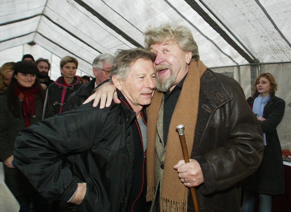 Miroslav Ondříček a režisér Roman Polanski