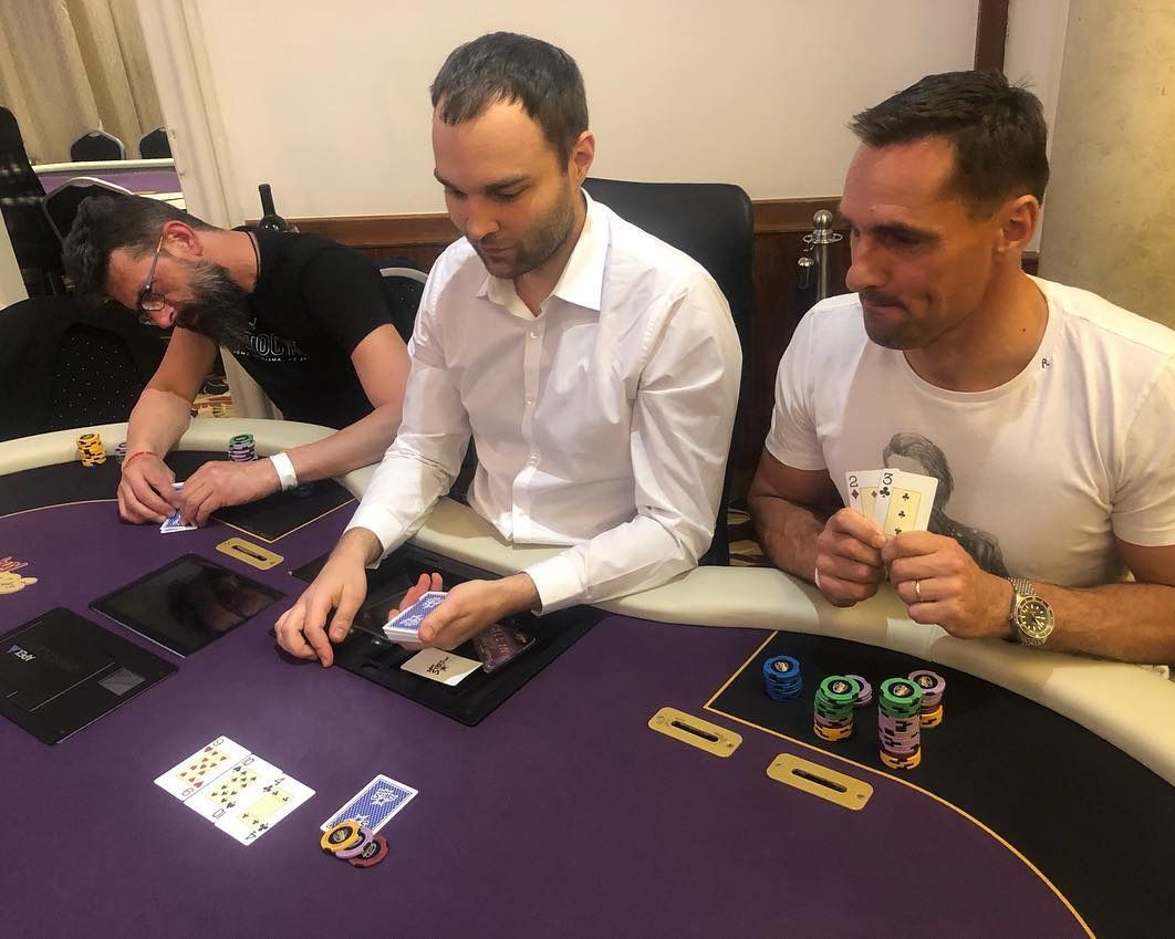 Roman Šebrle na pokeru