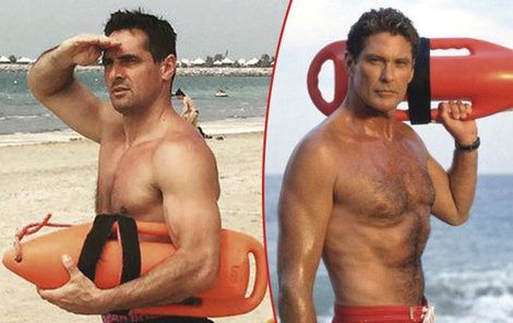 Roman Šebrle a David Hasselhoff.