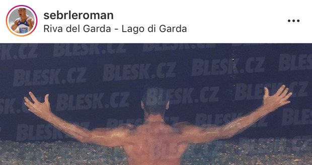 Roman Šebrle se na sociální síti ukázal nahý