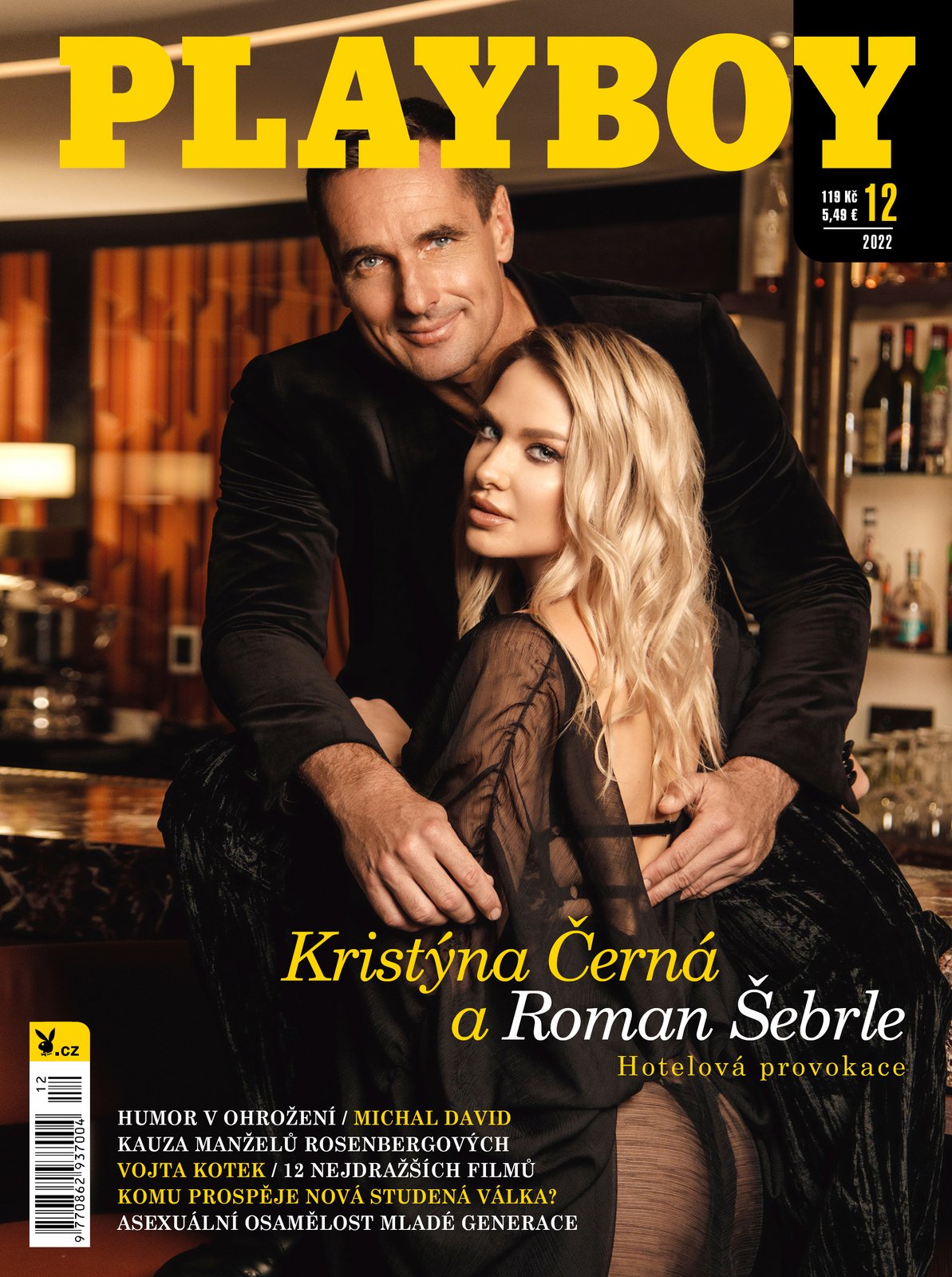 Sexy fotky Romana Šebrle a jeho partnerky pro Playboy