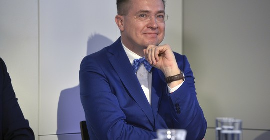 Prezident České stomatologické komory a moderátor Roman Šmucler