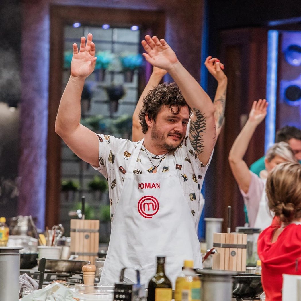 Roman Staša je jedním z finalistů soutěže MasterChef Česko.