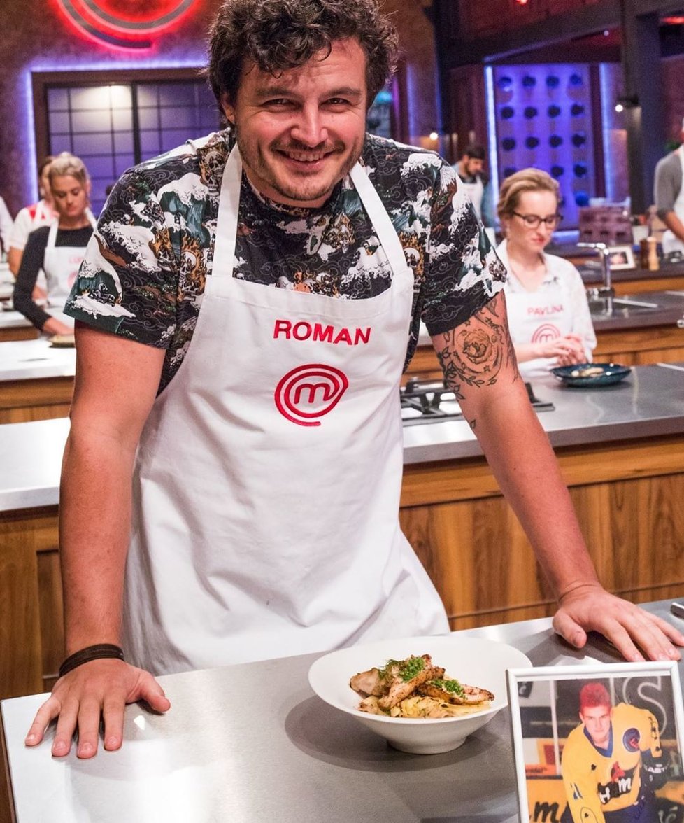 Roman Staša je jedním z finalistů soutěže MasterChef Česko.