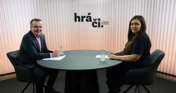 Obchodní ředitel Plzeňského Prazdroje Roman Trzaskalik v pořadu Hráči