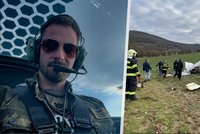 Tragická havárie letadla na Slovensku si vyžádala 4 oběti: Zemřel i mladý policista Roman (†25)