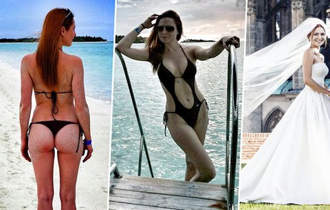 Modelka Pavelková: Po tajné svatbě sexy fotky z líbánek na Maledivách!