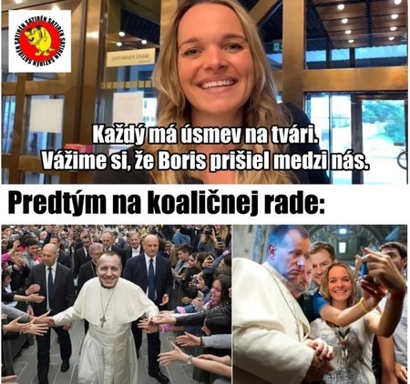Poté, co zničehonic změnila názor na zřejmě opsanou diplomovou práci předsedy slovenského parlamentu Borise Kollára, stala se slovenská poslankyně Romana Tabák terčem posměchu a internetových vtipů.