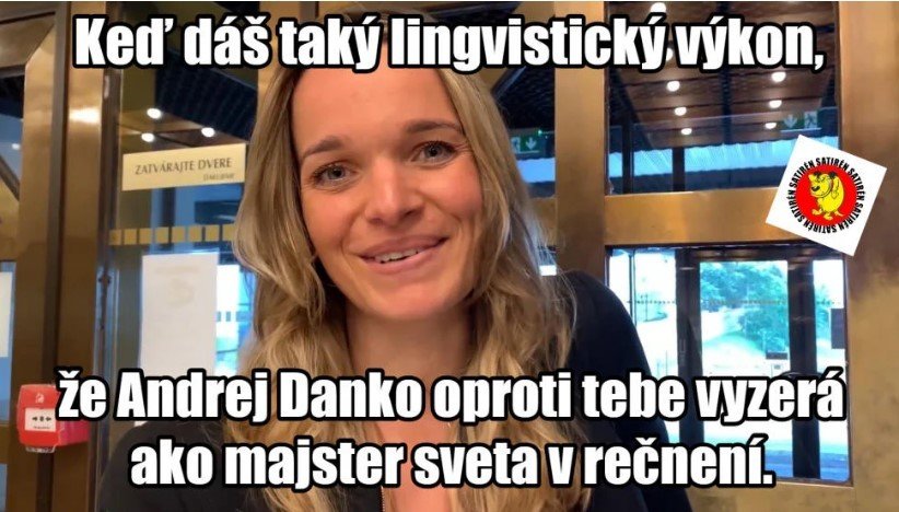 Poté, co zničehonic změnila názor na zřejmě opsanou diplomovou práci předsedy slovenského parlamentu Borise Kollára, stala se slovenská poslankyně Romana Tabák terčem posměchu a internetových vtipů.