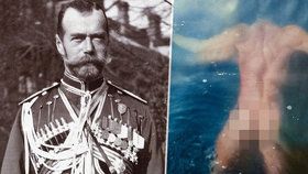Nahé fotografie ruského cara Mikuláše II.: Postavu mu může závidět mnohý dnešní muž, osud ale ne