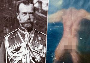Nahé fotografie ruského cara Mikuláše II.: Postavu mu může závidět mnohý dnešní muž, osud ale ne