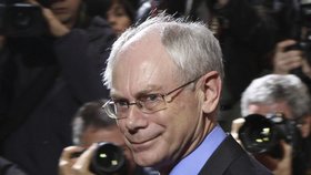 Belgický premiér Herman Van Rompuy se stal prvním prezidentem EU