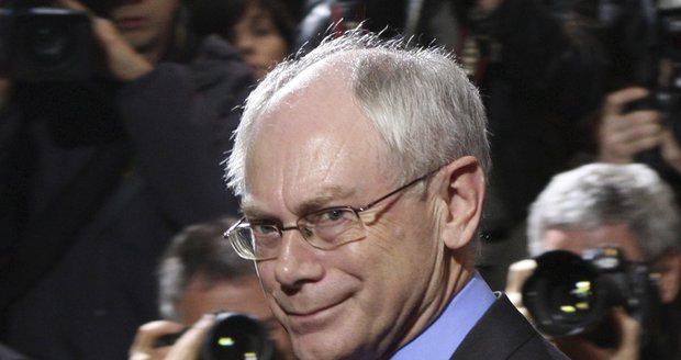 Belgický premiér Herman Van Rompuy se stal prvním prezidentem EU