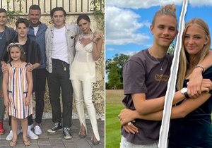 Romeo Beckham se rozešel s krásnou Miou.