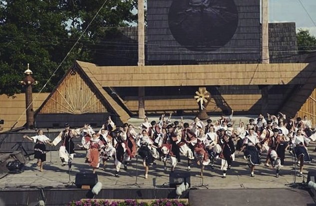 Folklórní festival pod Poľanou v Detve.