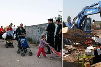 Tři čtvrtiny Francouzů: Souhlasíme s deportací Romů a likvidací jejich domovů!