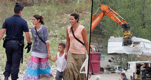 Zničit domovy a deportovat: Francie vyhání ze země Romy