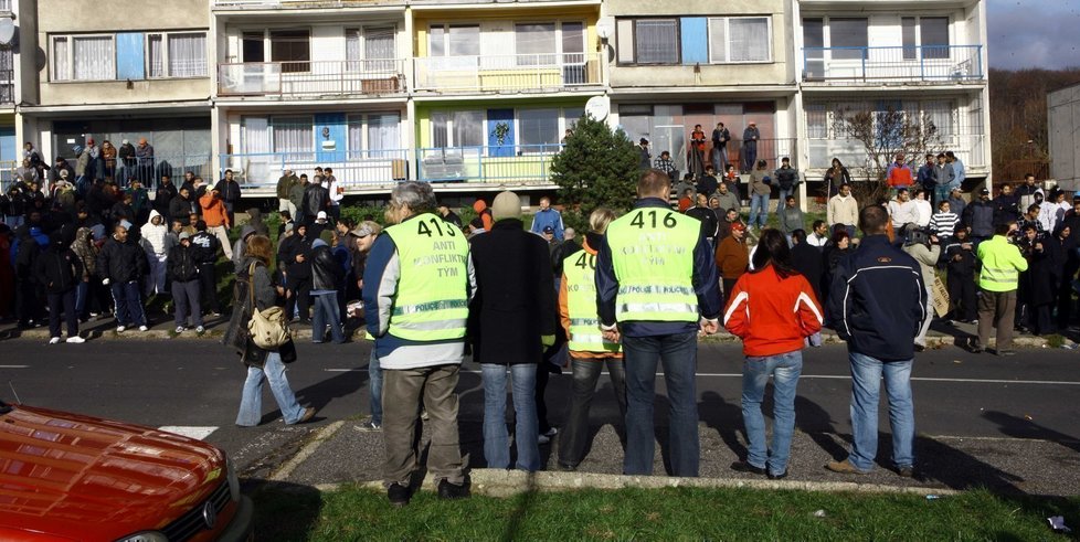 Litvínovské ghetto patří mezi největší v republice. Žije tu až 5000 lidí.