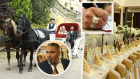 Romská slavnost s hostem Godlou trumfla Vémolovu svatbu naoko: Svatba dozlatova