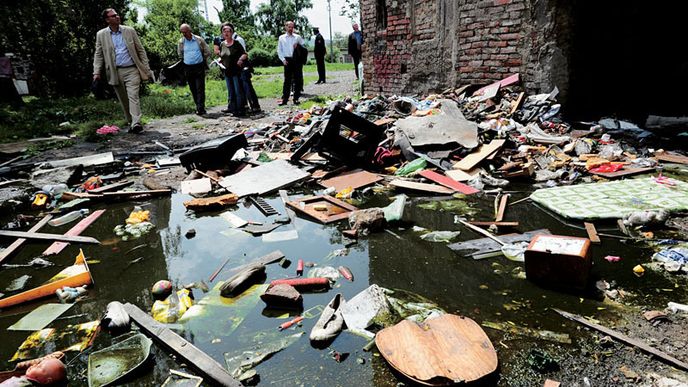 Romské ghetto v Předlicích. Velký ústecký problém.