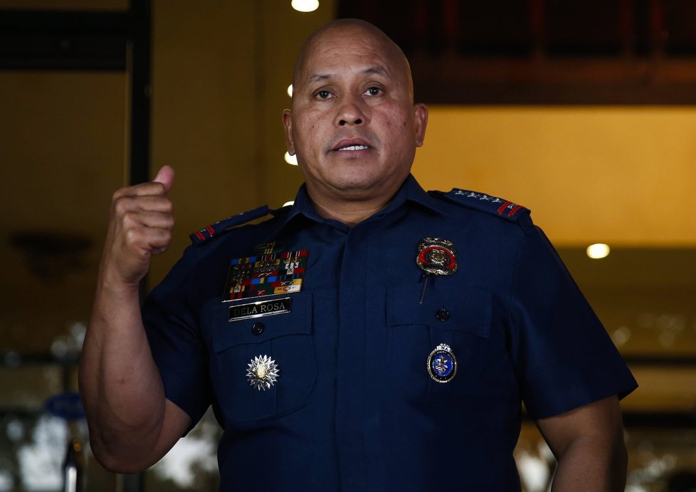 Šéf filipínské policie Ronald Dela Rosa