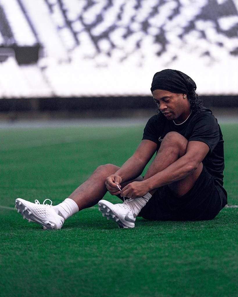 Brazilský míčový kouzelník Ronaldinho