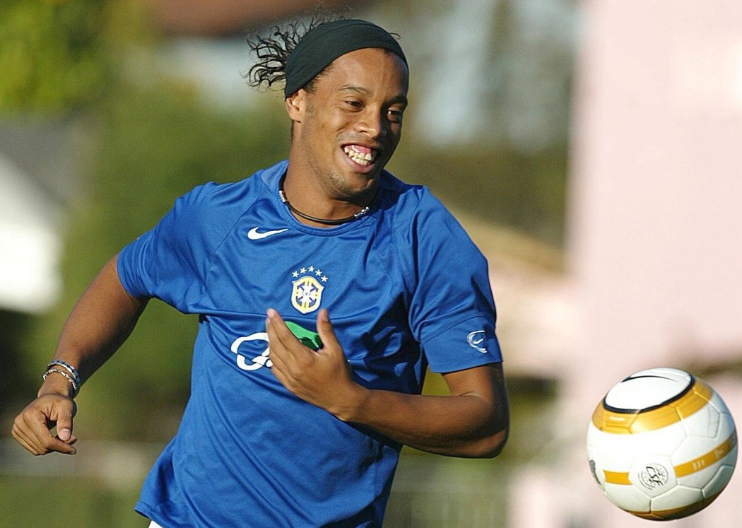 Někdejší nejlepší fotbalista planety Ronaldinho