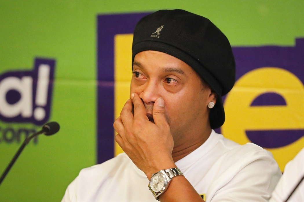 Někdejší nejlepší fotbalista planety Ronaldinho